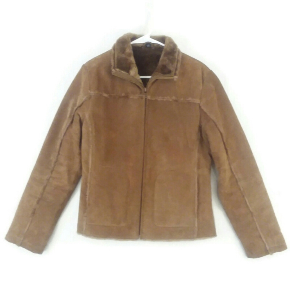 Buckskin Old West Leather Jacket Womens Medium